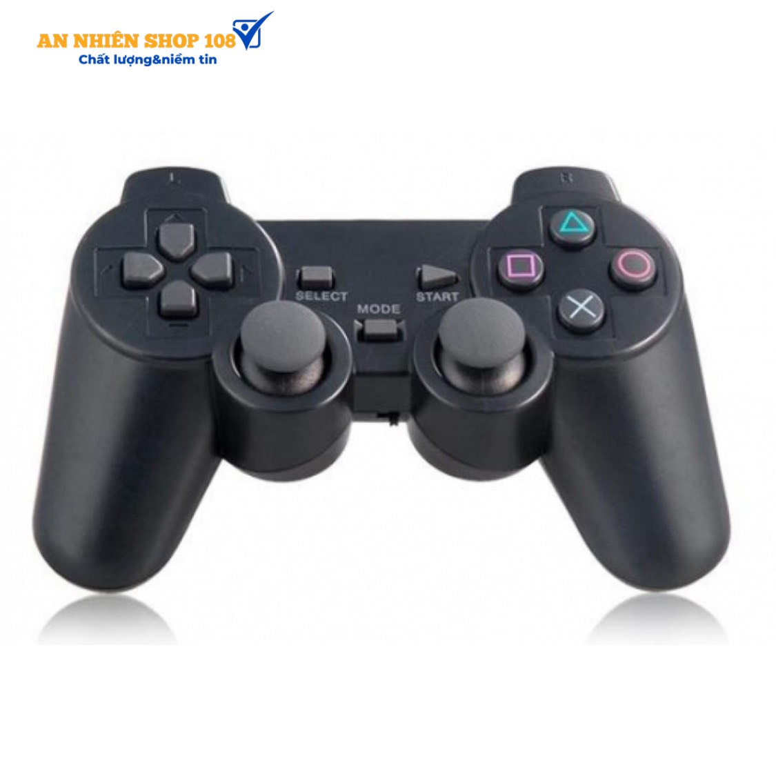Tay game đơn rung ko dây ew-008