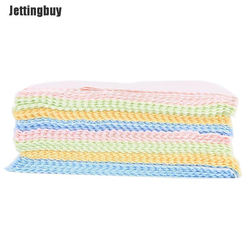Jettingbuy Dụng Cụ Vệ Sinh Vi Sợi 10X Khăn Lau Cho Màn Hình Điện Thoại Kính Mắt Ống Kính Máy Ảnh Int: Một Cỡ