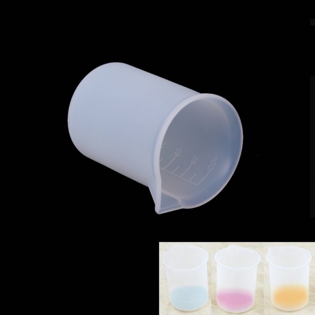 Cốc silicone 100ml pha nhựa epoxy resin - trường thịnh sài gòn