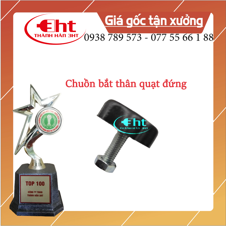 Ốc vặn cổ quạt ren 6mm - 3ht