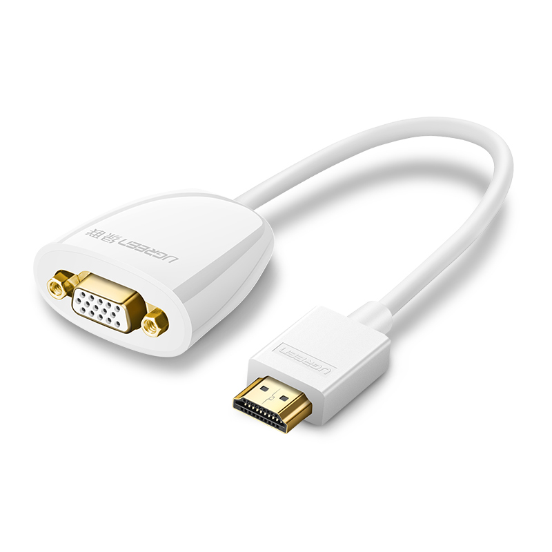 Cáp chuyển hdmi sang vga - hdmi to vga - chính hãng ugreen 40252