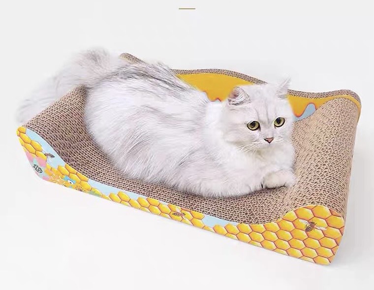 Bàn cào móng cho mèo giúp bảo vệ móng nhiều màu sắc cao cấp