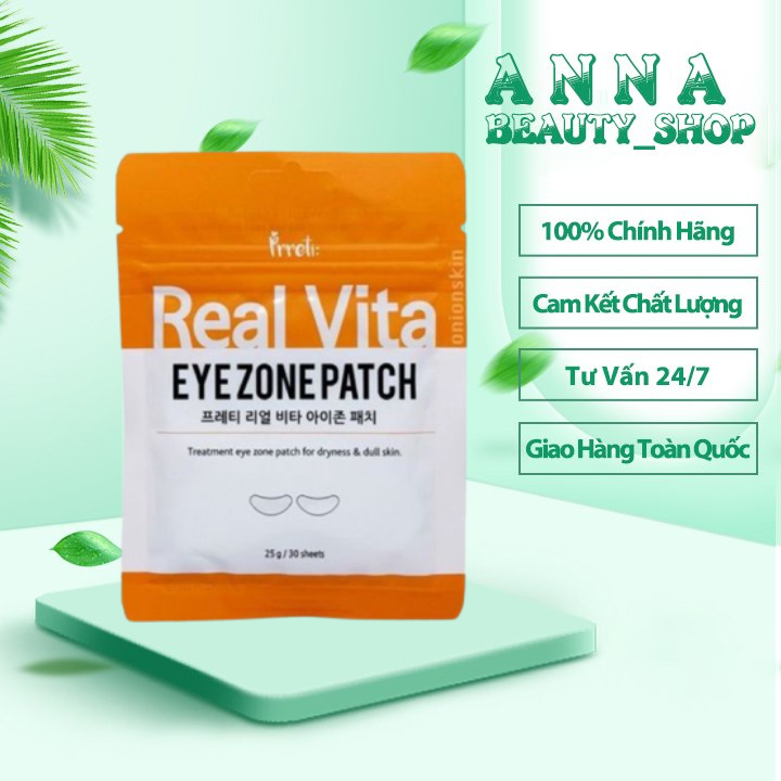 Mặt Nạ Mắt Prreti Real Vita Eyezone Patch