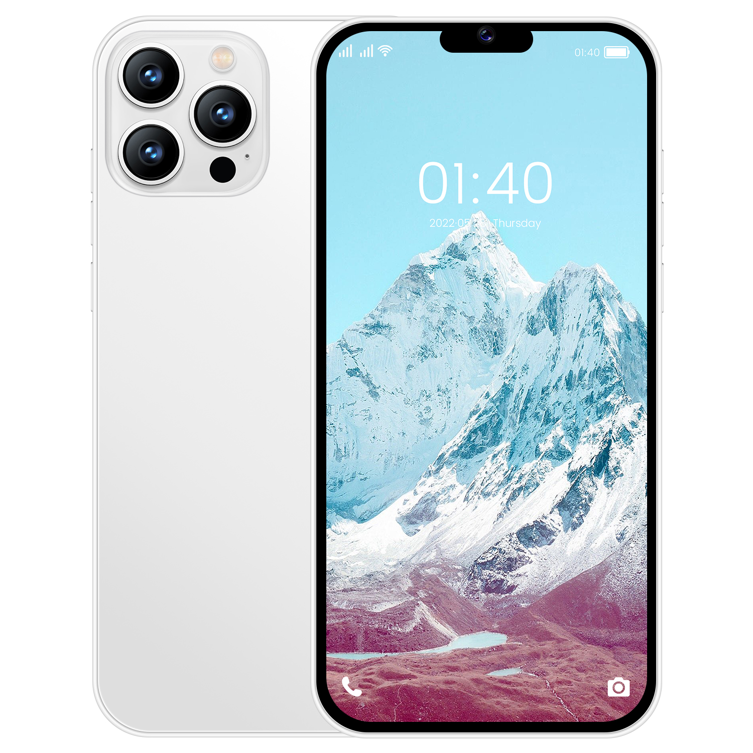 I14 Pro Max 2023 Phiên Bản Toàn Cầu Điện Thoại Thông Minh 7.3 Inch Toàn Màn Hình Face ID 16GB + 1TB Điện Thoại Di Động 50+ 108MP 5G 8000MAh Điện Thoại Di Động