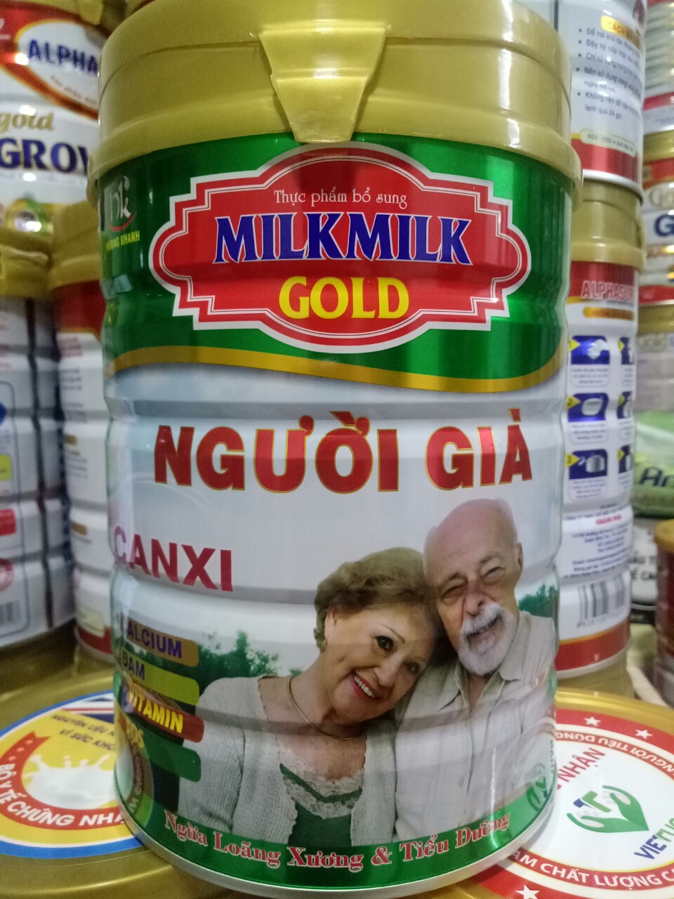 Sữa canxi dành cho người già milkmilk gold 900g (HSD 2026)