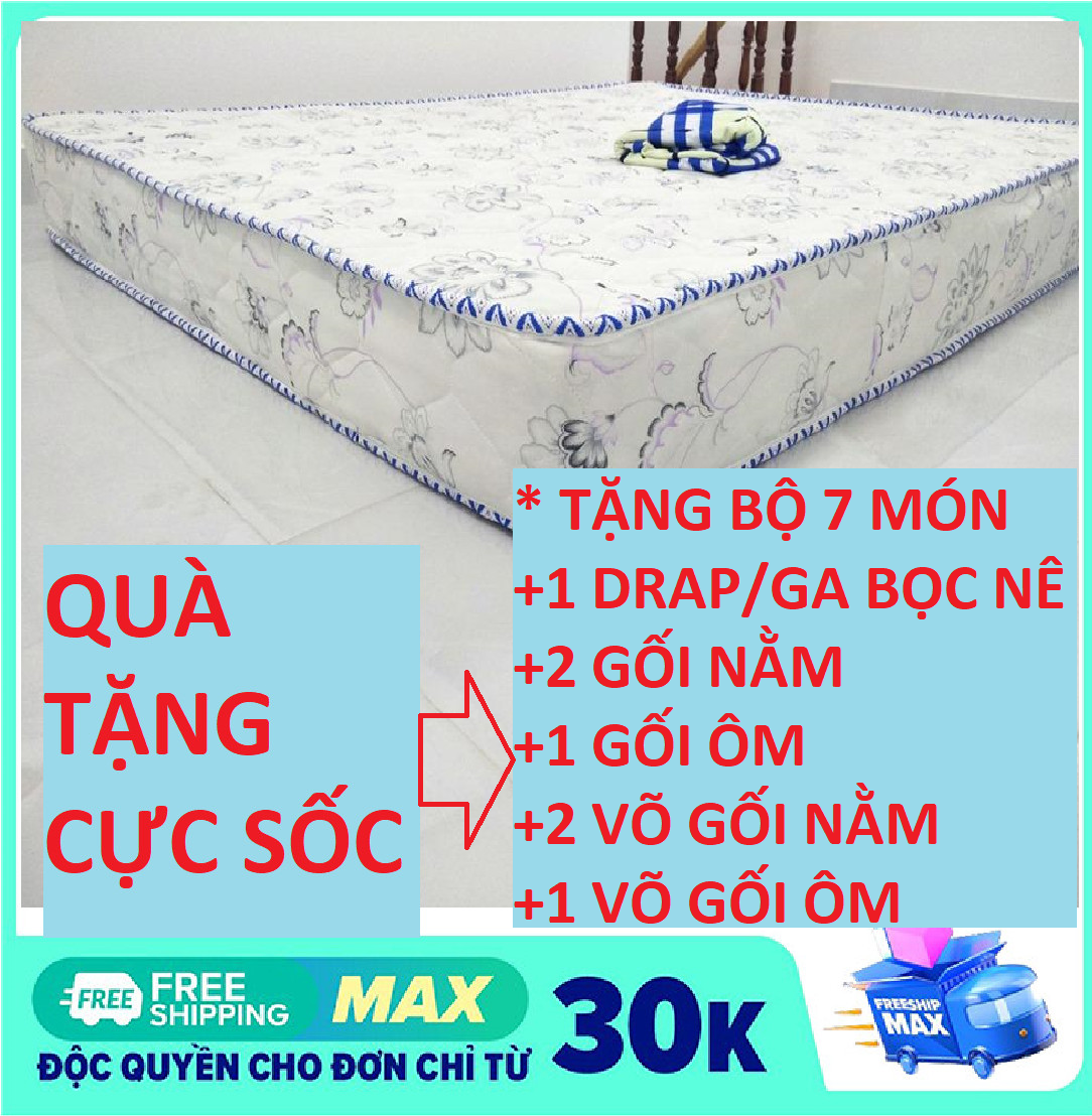 NỆM [QUÀ TẶNG 7 MÓN ][DÀY 10cm]  NỆM CAO SU TỔNG HỢP DIAMOND LUXURY Hàng Cao Cấp - BẢO HÀNH 15 NĂM