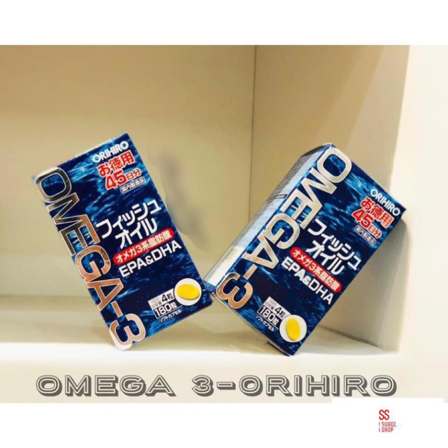 Dầu cá Omega 3 Orihiro Nhật Bản