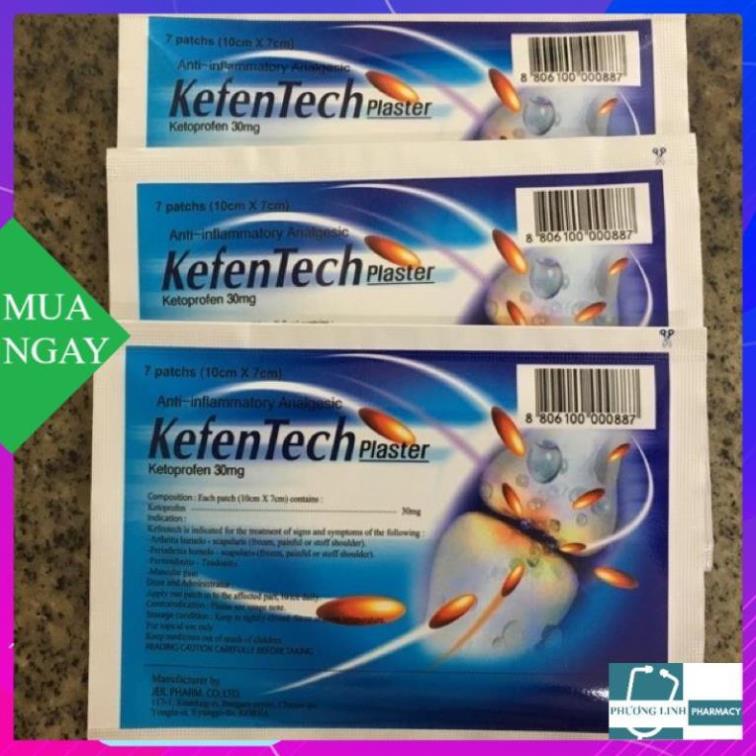 Kefentech Plaster dán đau nhức Hàn Quốc