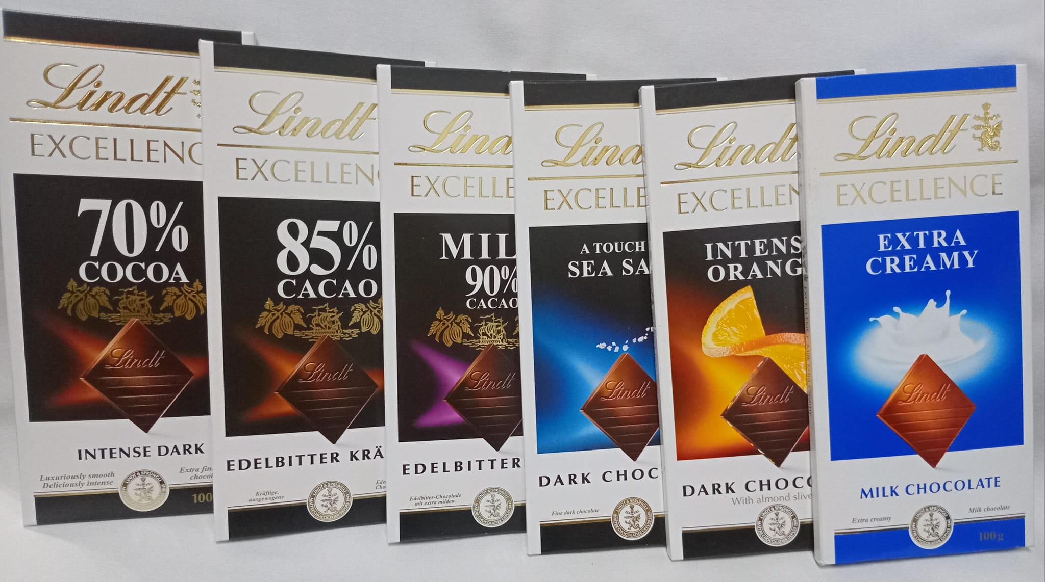 [HCM]Socola Lindt 90% - Pháp (100g)