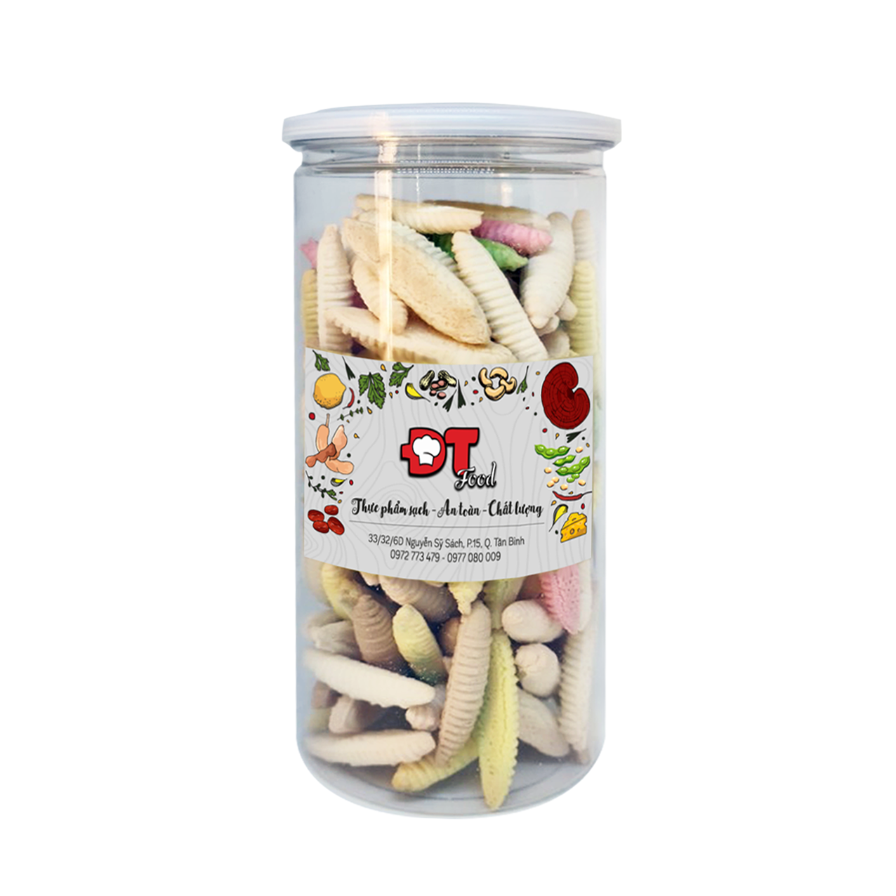 Bánh sùng dtfood thơm ngon mix nhiều vị 300g