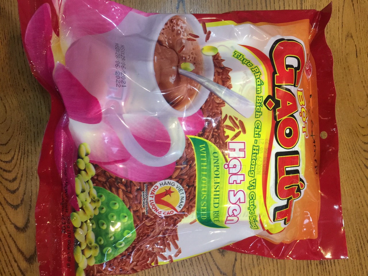 BỘT GẠO LỨT HẠT SEN BÍCH CHI 350G