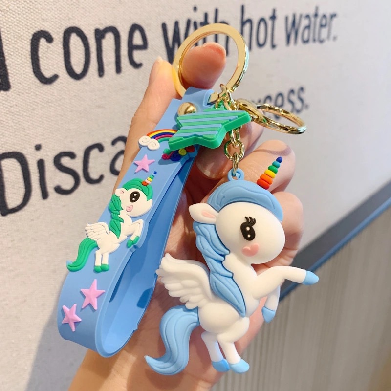Móc Khóa Ngựa Unicorn 7 màu