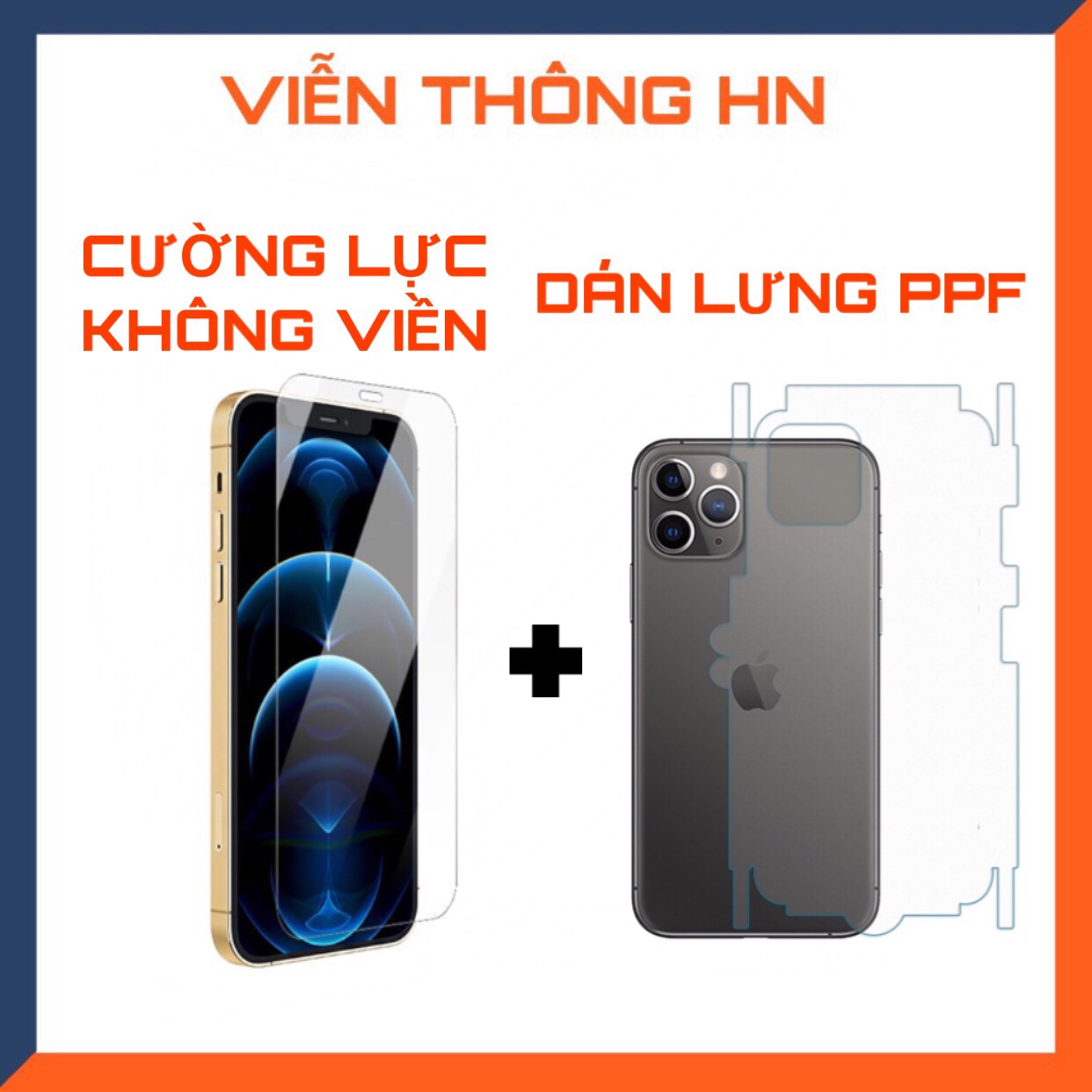 Combo cường lực không full viền và dán lưng ppf cho IP 6+ 6SPlus 6 6s 7 8 7plus 8plus X Xr Xs Xsmax 11 11 Pro 11 Pro Max 12 12 promax 13 13 14 pro max ...