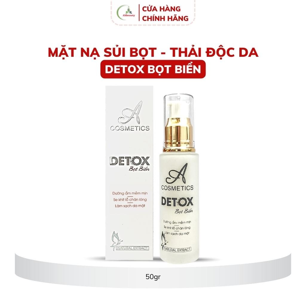 Mặt nạ thải độc Mềm a cosmetics, detox bọt biển 50g