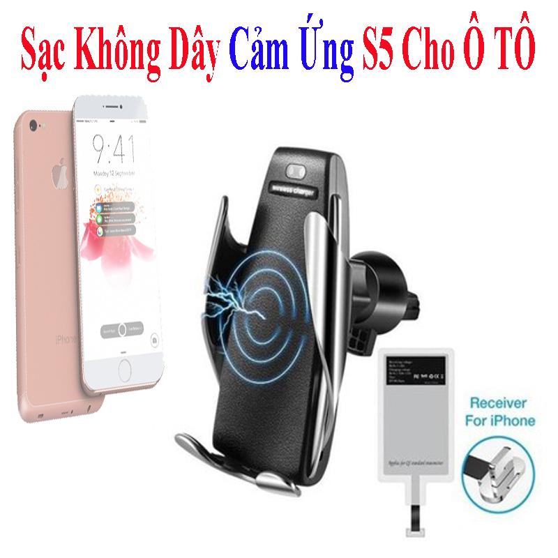 [HCM]Pin sạc dự phòng không dây. Sạcc dự phòng nhanh. Sạc không dây cảm ứng S5 vô cùng tiện lợi với kiểu dáng sang chảnh