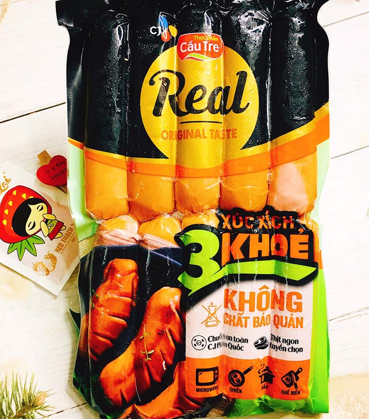 Xúc Xích Real Hàn Quốc 500g
