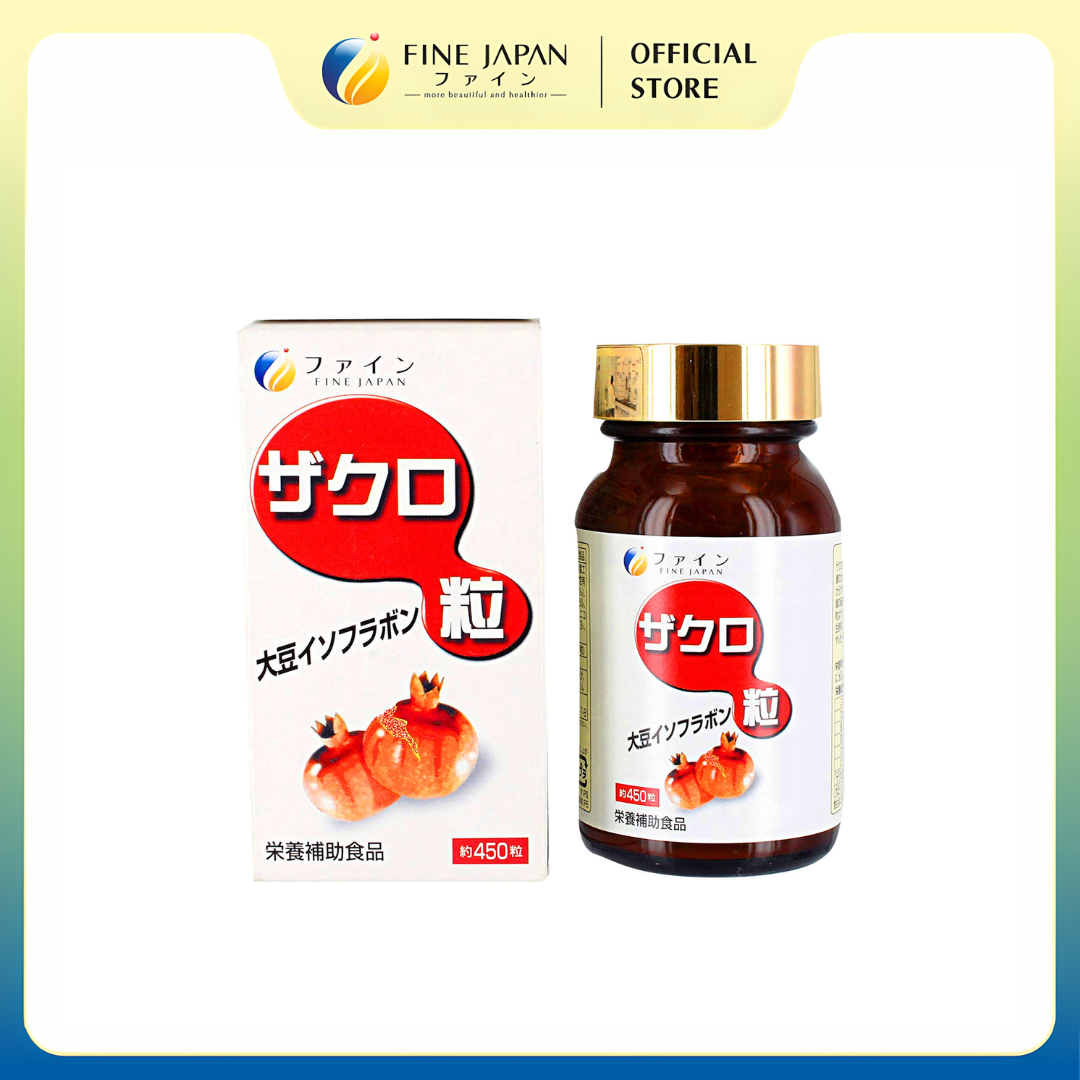 Viên uống cân bằng nội tiết tố nữ Pomegranate Tablet FINE JAPAN lọ 450 viên