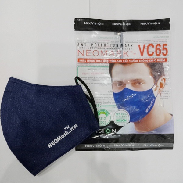 Khẩu trang than hoạt tính Neomask VC65