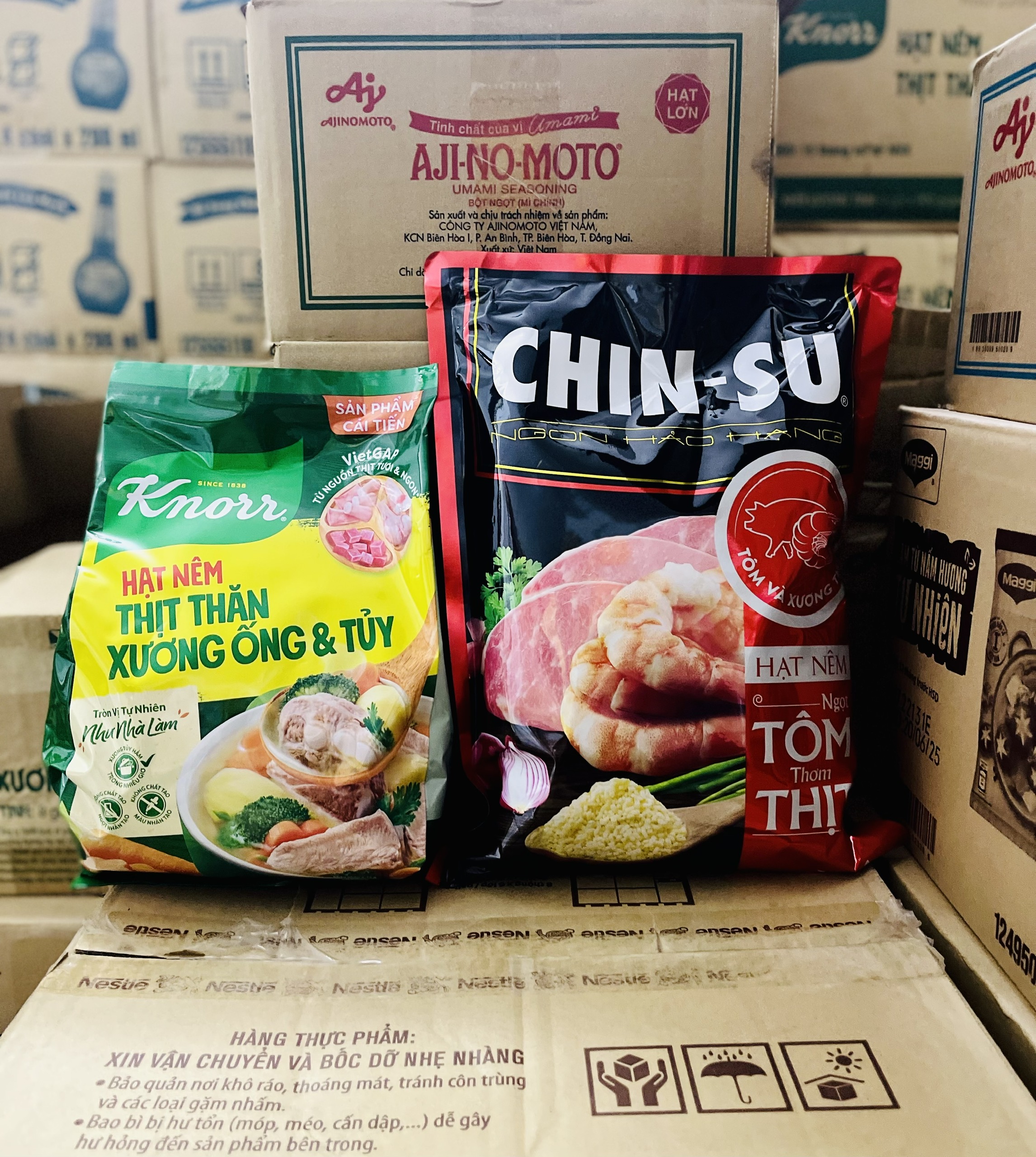 Hạt nêm Knorr/Chinsu gói
