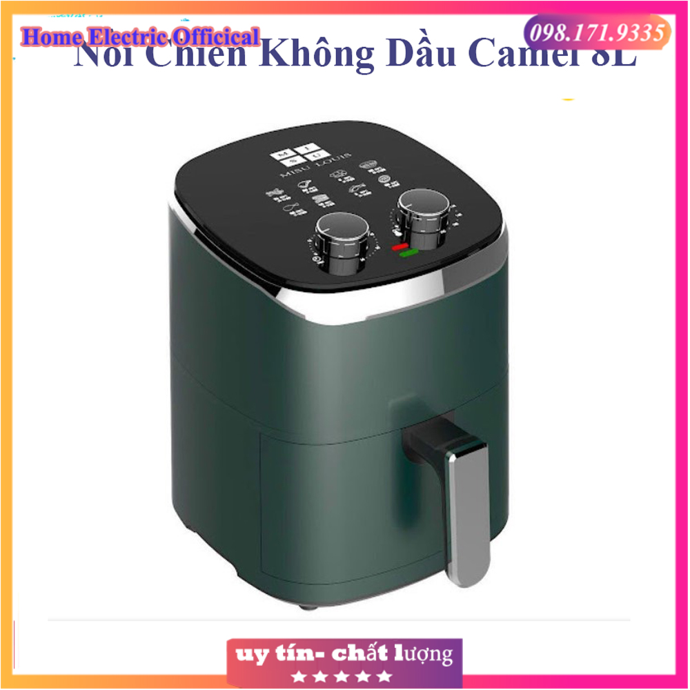 Nồi chiên không dầu Camel 8 lít, Nồi chiên không dầu Camel 10 lít Hàng chính hãng