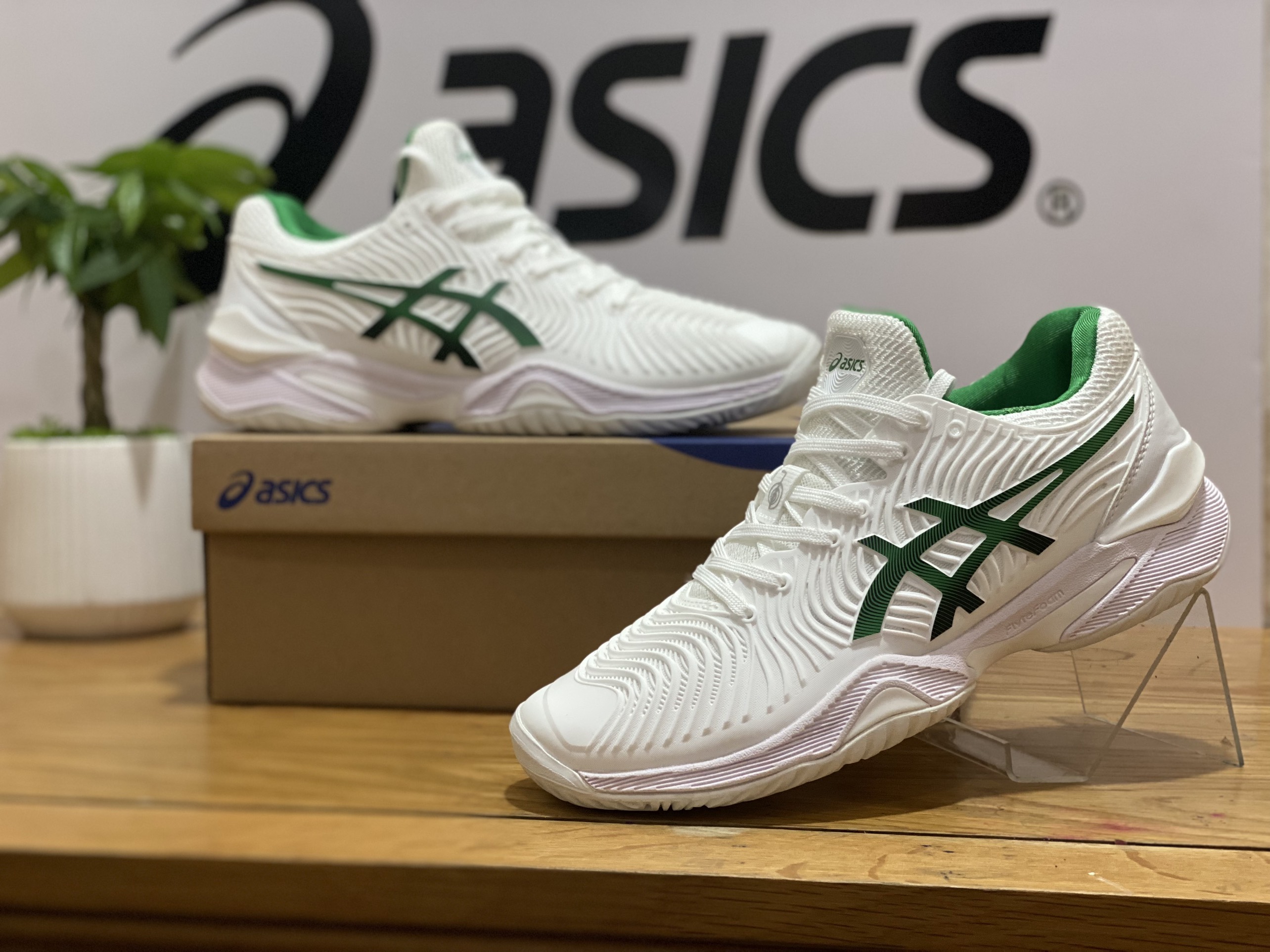 Giày nam - as-i-cs tenis court ff 2 navak - tặng kèm vớ