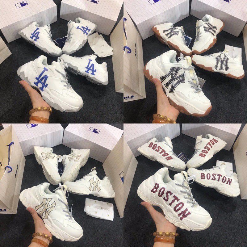 Giày thể thao LA ❤❤ giày sneakers NY thể thao Boston giày NY đi du lịch, chơi, thể dục ... siêu nhẹ hàng chuẩn