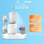 Máy Xay Sinh Tố Philips HR2041/30|450W|xay nhuyễn đá trong 45s| BH 2 năm - Hàng Phân Phối Chính Hãng