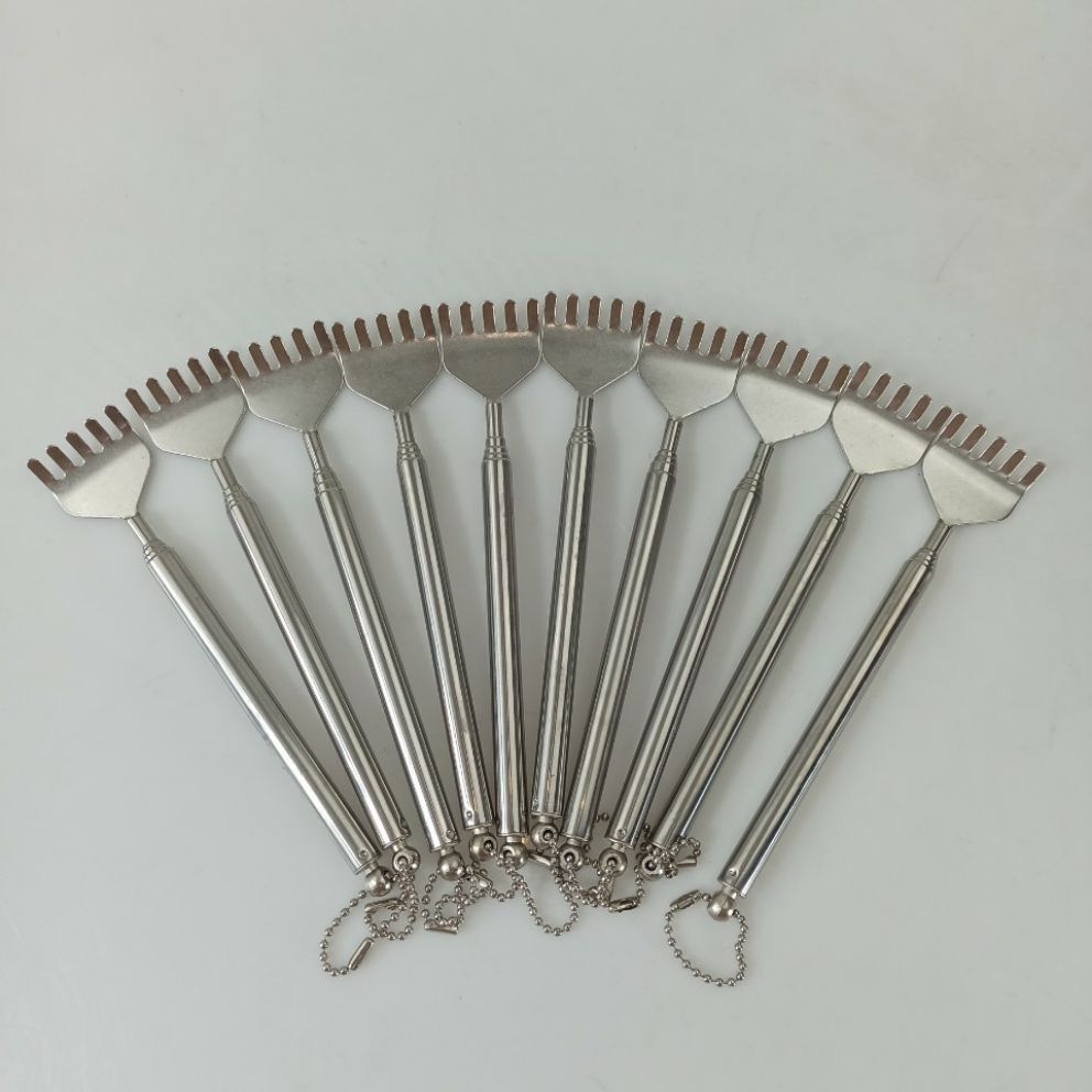 Cây gãi lưng inox đầu inoc