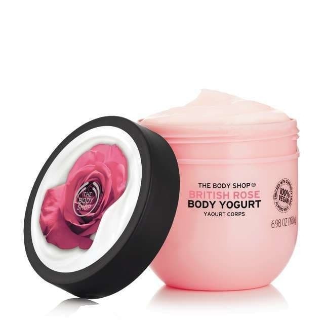 [HCM]Dưỡng thể sữa chua Body Yogurt The Body Shop hương BRITISH ROSE