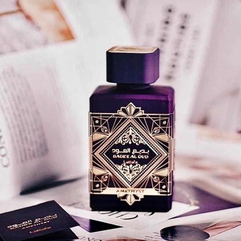 Siêu phẩm Nước hoa Dubai Badee Al Oud Amethyst 100ml màu tím