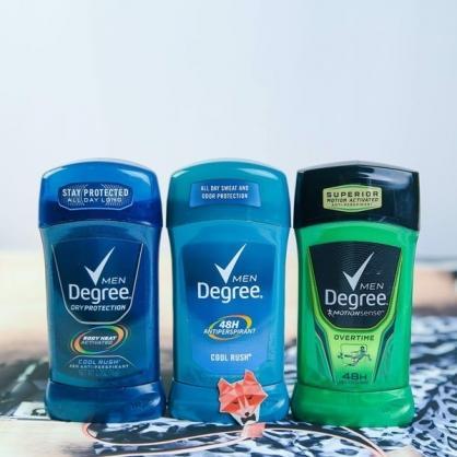[HCM]Lăn khử mùi Degree dành cho nam 76g  Lăn khử mùi hương thơm bền lâu giúp loại bỏ mùi hôi và chống ẩm ướt hiệu quả