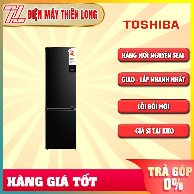 Tủ lạnh toshiba inverter 294 lít gr-rb385we-pmv-bs mới 2021 - trả góp 0% - giao toàn quốc - ngoài hcm tính phí
