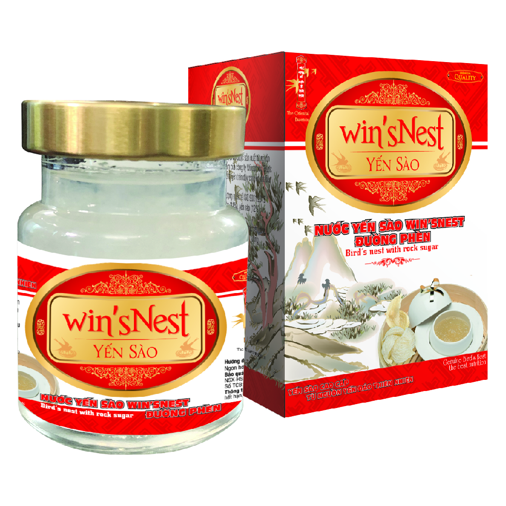Nước Yến Sào win'sNest Đường Phèn 12% ( 70 ml )