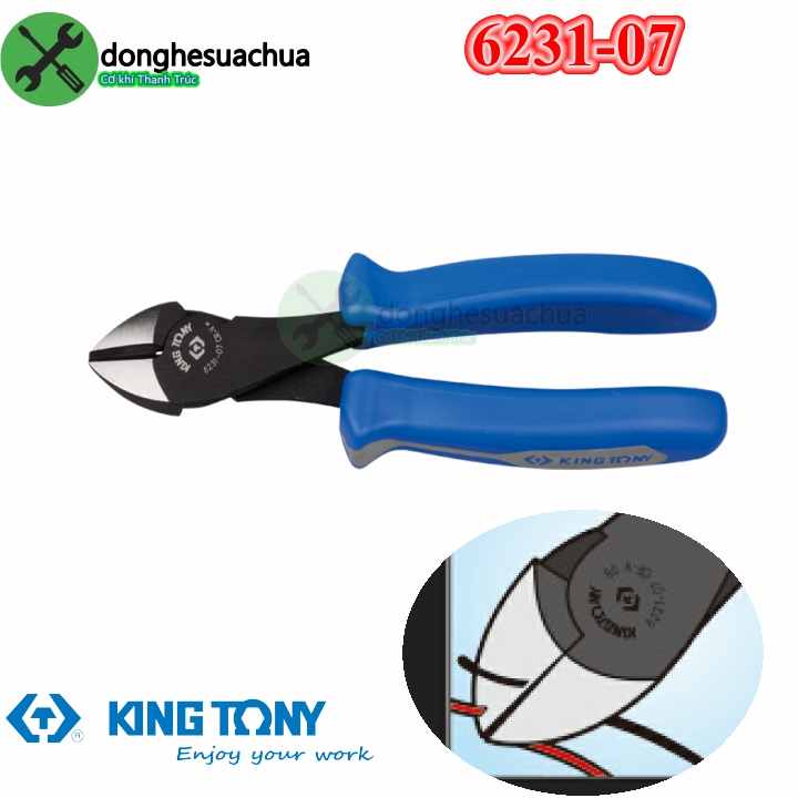Kềm cắt kingtony 6231-07 7inch 180mm