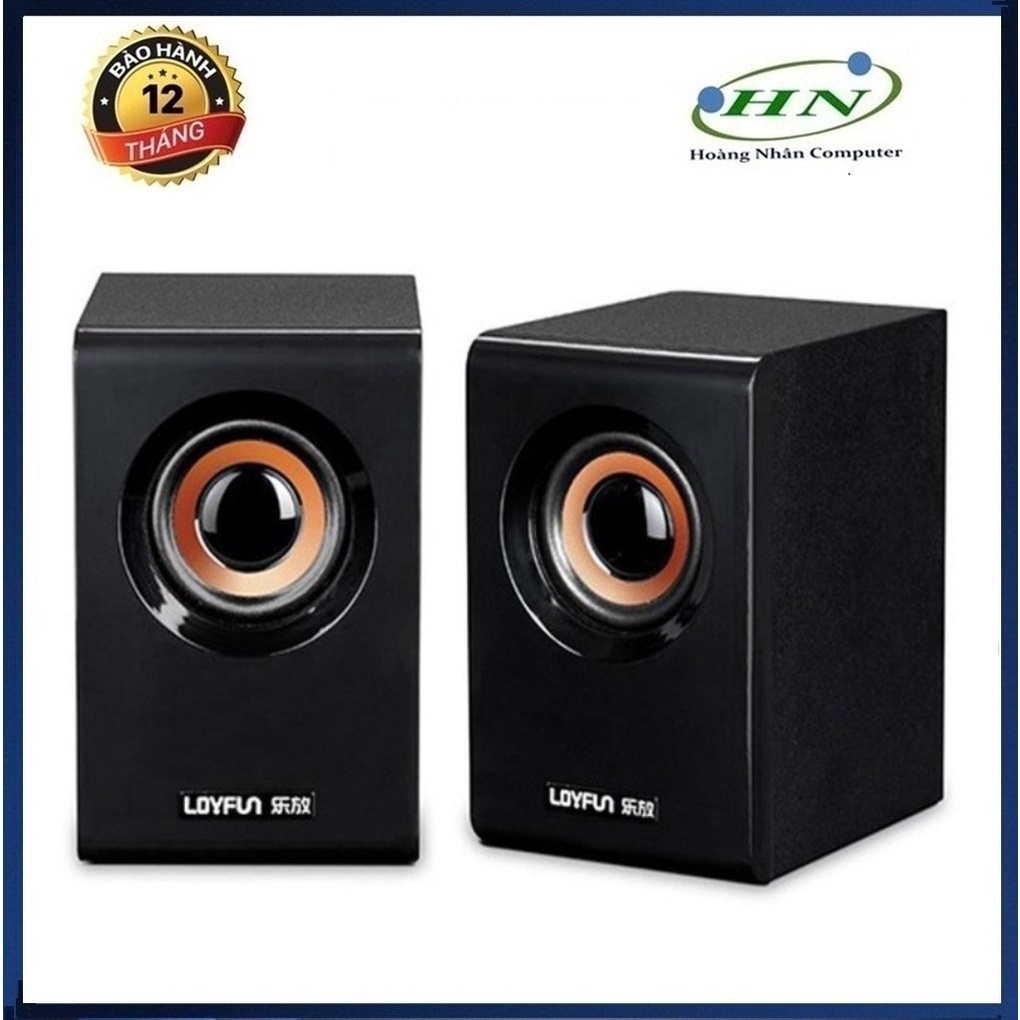 LOA VI TÍNH LOYFUN M10 2 LOA BỘ ĐEN