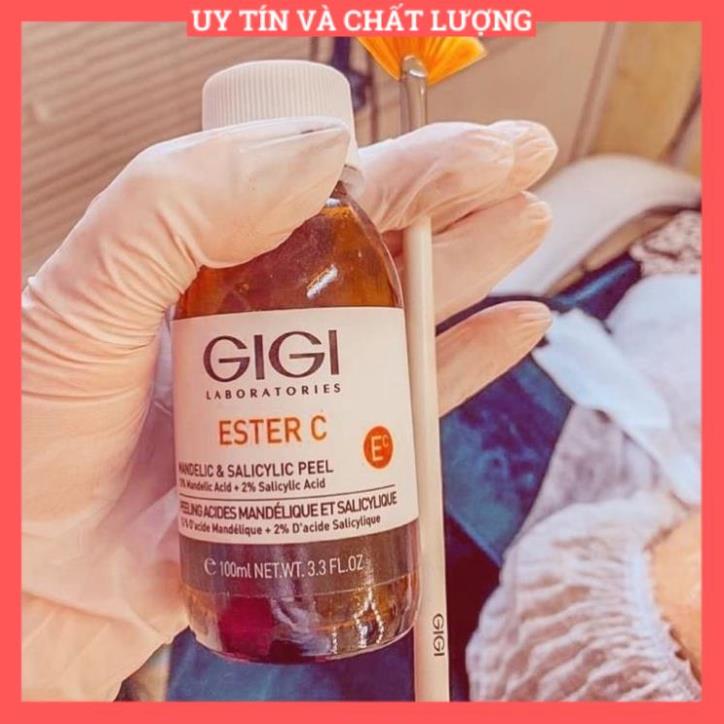 79 - Tinh chất làm sáng da GIGI Ester C Mandelic 13% & Salicylic 2% Peel 10ml
