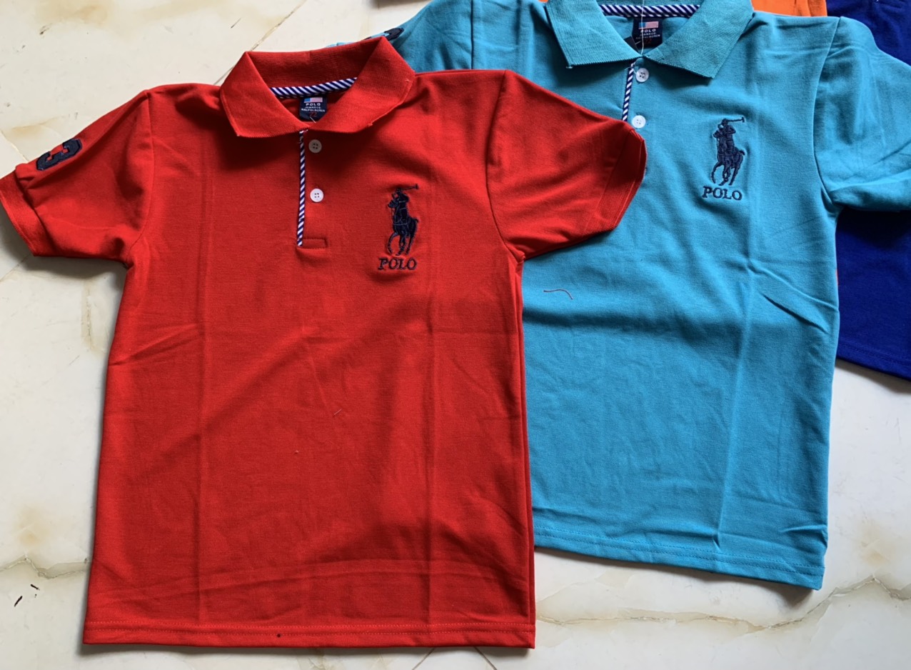 ÁO THUN POLO CHO BÉ /ÁO THUN CHO BÉ TRAI BÉ GÁI COTTON LOẠI 1 - MỀM MỊN CO GIẢN