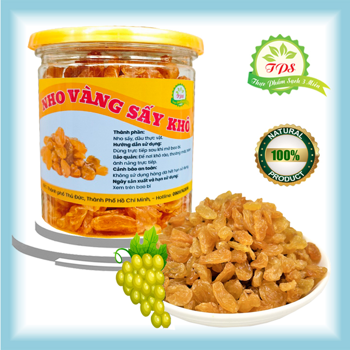 Nho Khô Rời Nhập Khẩu TPS FOOD - Hũ 250g