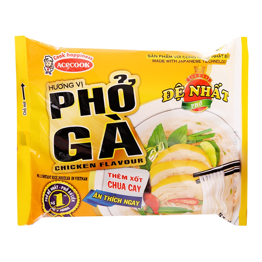 Phở gà ăn liền Acecook Đệ Nhất 65g