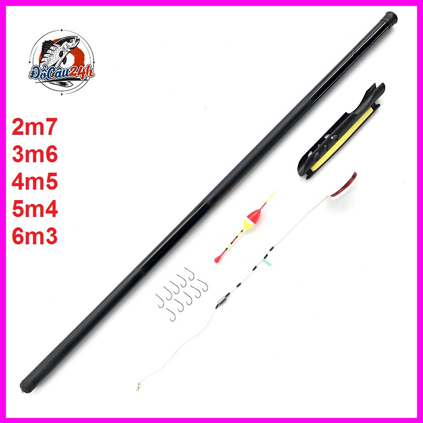 Cần câu tay-cần câu rút Shimano thường từ 2m7 đến 6m3