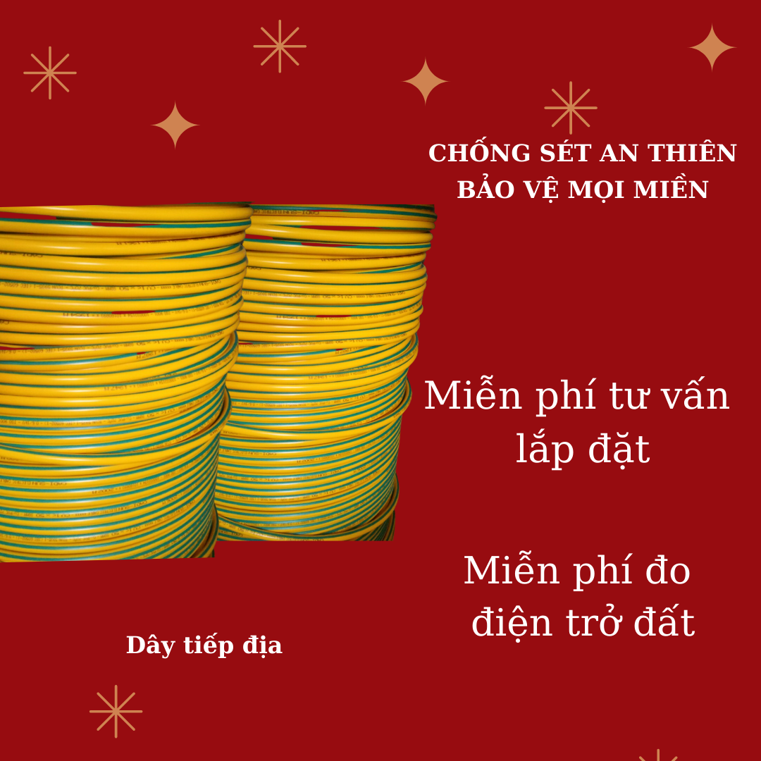 Dây tiếp địa CADISUN, thiết diện 1x25mm2