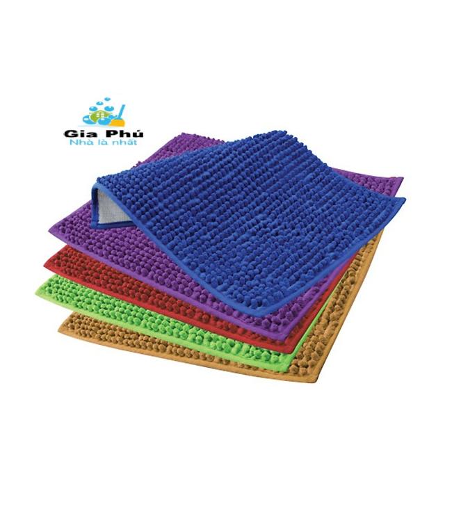 [HCM]Combo 5 thảm san hô lau chân Gia Phú 33x50cm ( giao màu ngẫu nhiên )