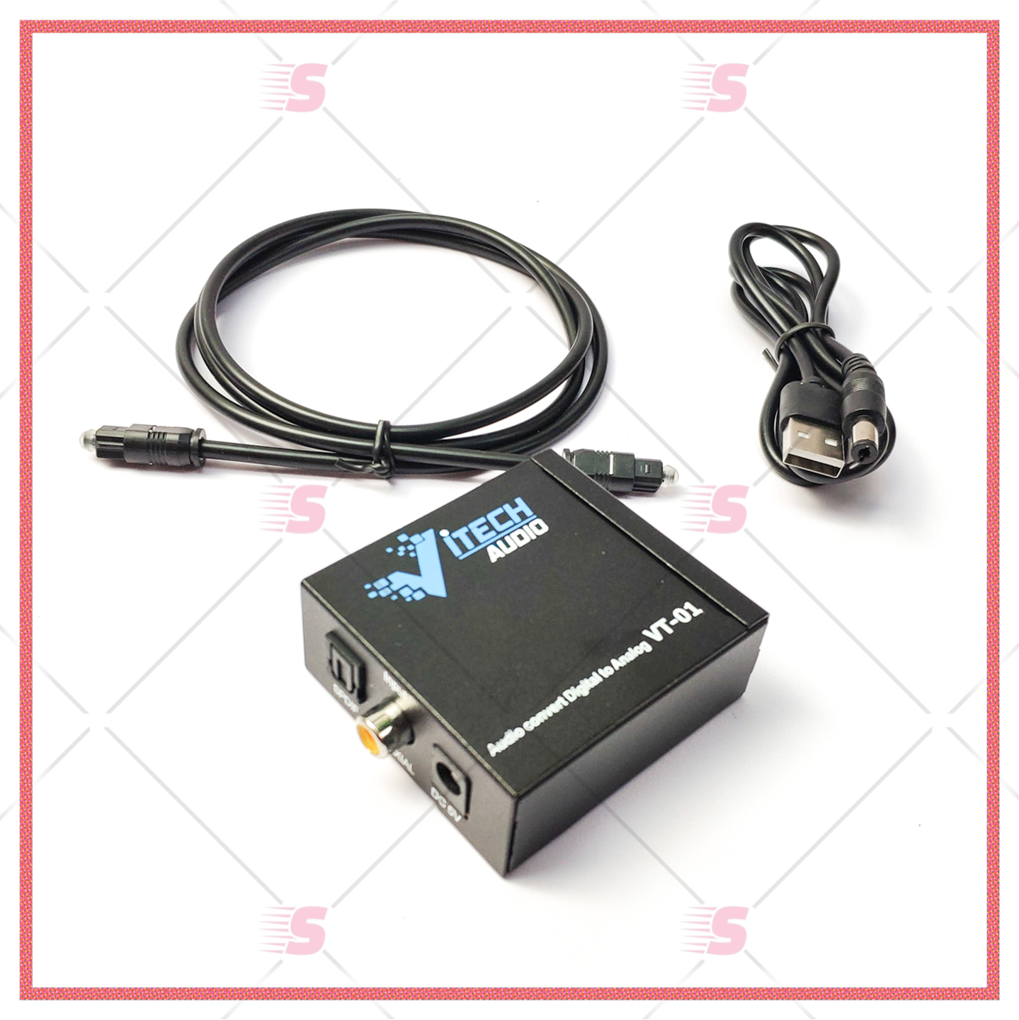 Bộ chuyển đổi âm thanh quang học optical sang AV ra audio tiếng to