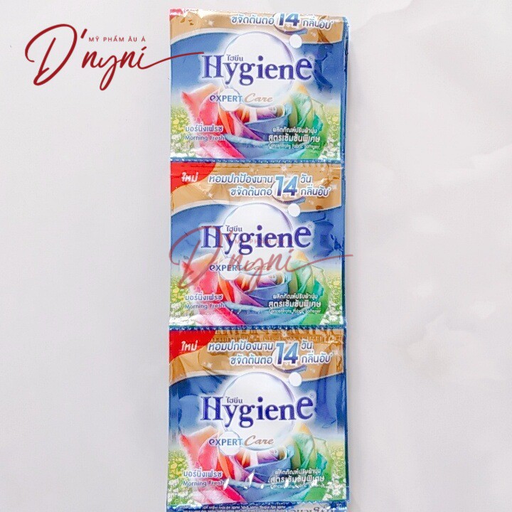 Combo 12 gói xả Hygiene đậm đặc 20ml Thái Lan