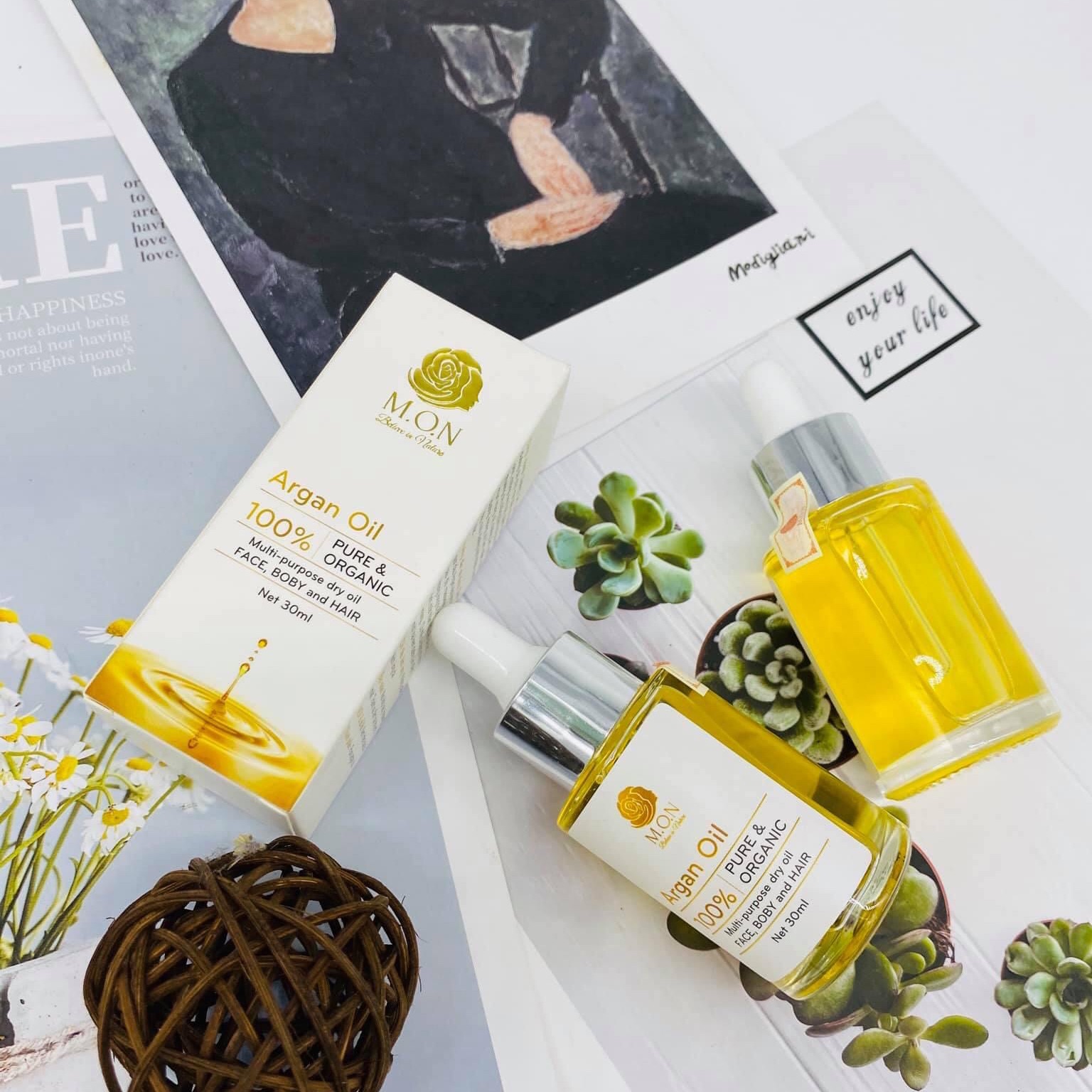 Tinh Dầu Argan 30ml- Sản phẩm nhập khẩu Maroc