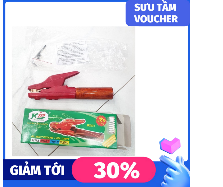 Kiềm hàn cán gỗ 600A Kim Phát Thiên Hương