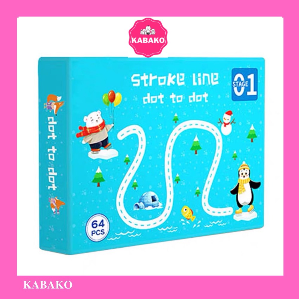 Sách tập tô vẽ thông minh xoá được sách vẽ thông minh KABAKO KBK052