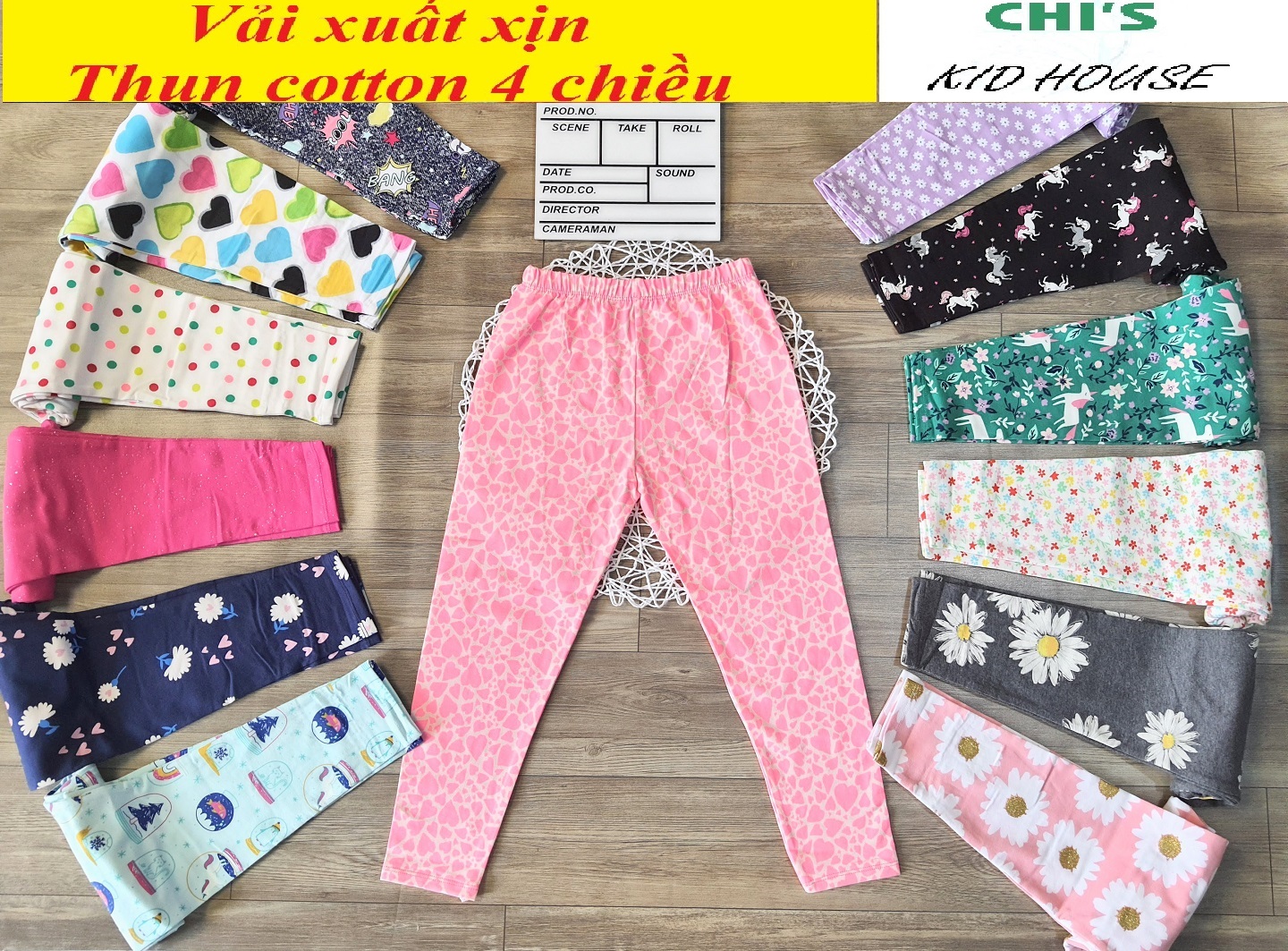 [HCM][VẢI XUẤT LOẠI 1] QUẦN LEGGING DÀI / QUẦN DÀI THUN COTTON 4 CHIỀU CHO BÉ 9-41KG