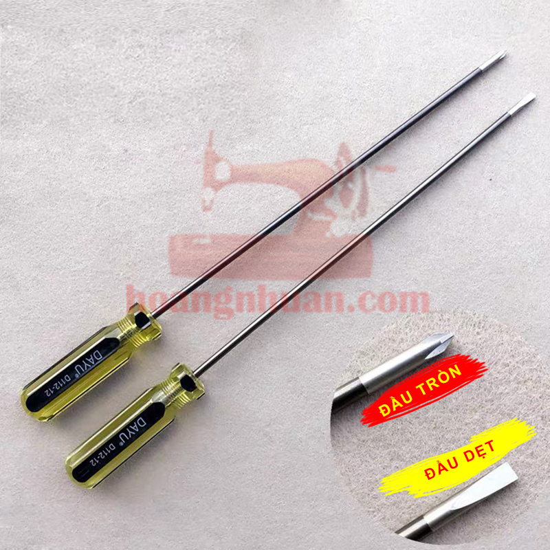 Tua vít sửa máy đầu dẹp và đầu tròn