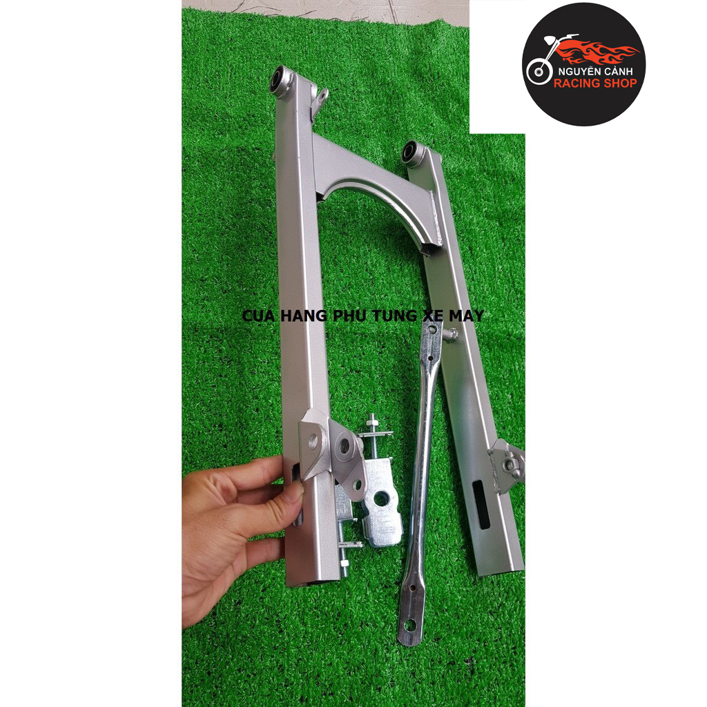 Gấp xe sirius xe jupiter có pas tăng sên màu bạc